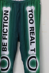 Walter Van BeirendonCK Skeleton Bicycle Riding Tight Pants AW22-23 7005 Green